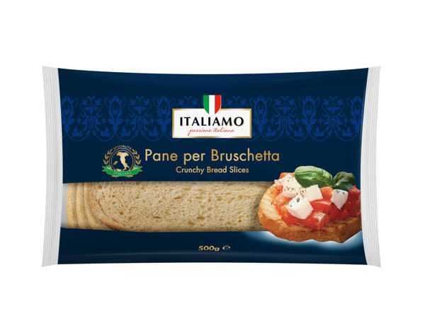 Tranches de pain à Bruschetta1