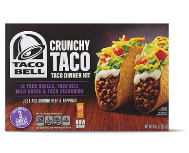 Taco Bell Hard Dinner Kit
