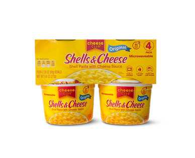Cheese Club Shells & Cheese Cups