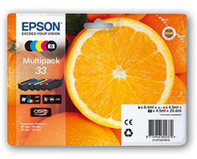 EPSON(R) Multipack Tinte CMYBK/PhBK T333740