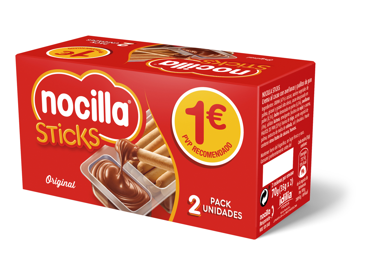 "Nocilla" Nocilla sticks
