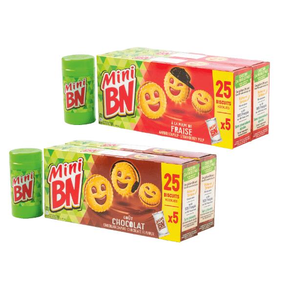Biscuits BN, pack de 2