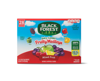 Black Forest Fruit Snacks With Juicy Burst Centers