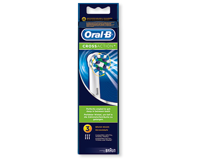 Têtes de brosse à dents de rechange Cross Action ORAL-B