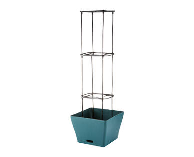 Square Planter with Climbing Frame