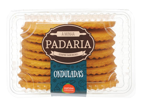 Biscoitos Ondulados / Canela