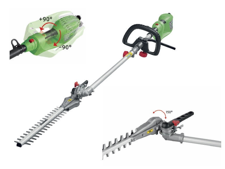 FLORABEST Electric Long Reach Hedge Trimmer