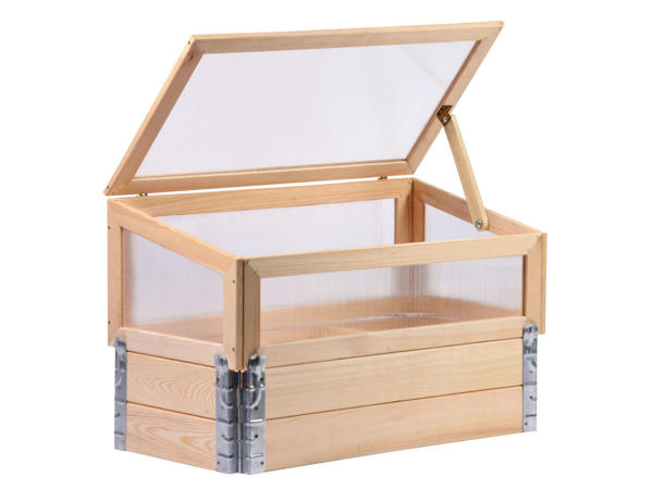 Elevated Cold Frame with Pedestal