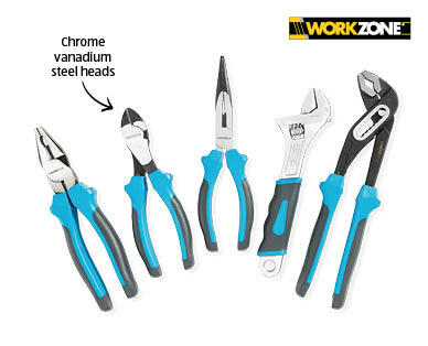 Pliers and Wrench Set 5pc