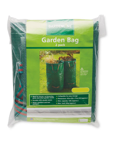 Garden Bag Set 2 Pack 120L