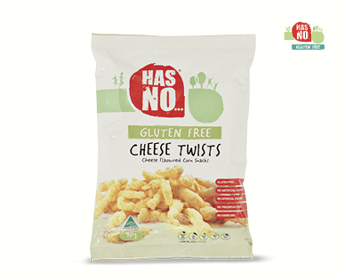 Gluten Free Cheese Rings or Twists 90g