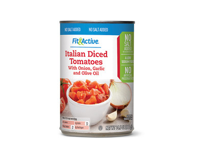 Fit & Active No Salt Added Italian Diced Tomatoes