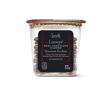 Specially Selected Laceys(R) Dark Chocolate Almond Cookies