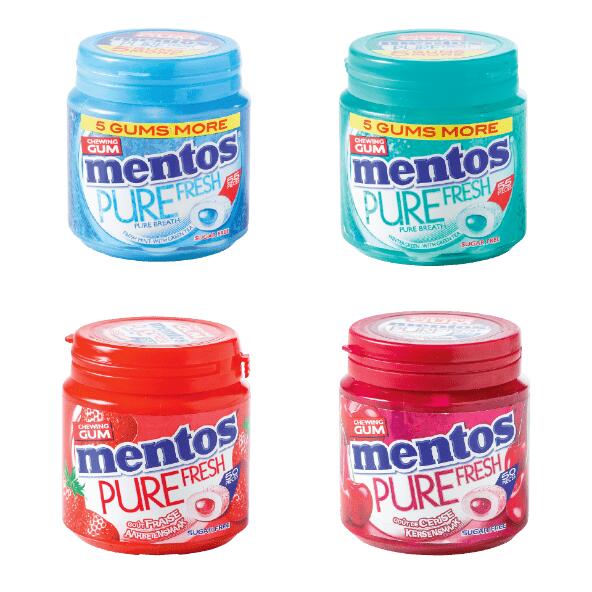Chewing-gum fourré Mentos