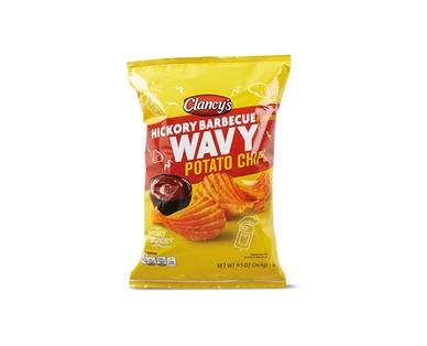 Clancy's Hickory Barbecue Wavy Potato Chips