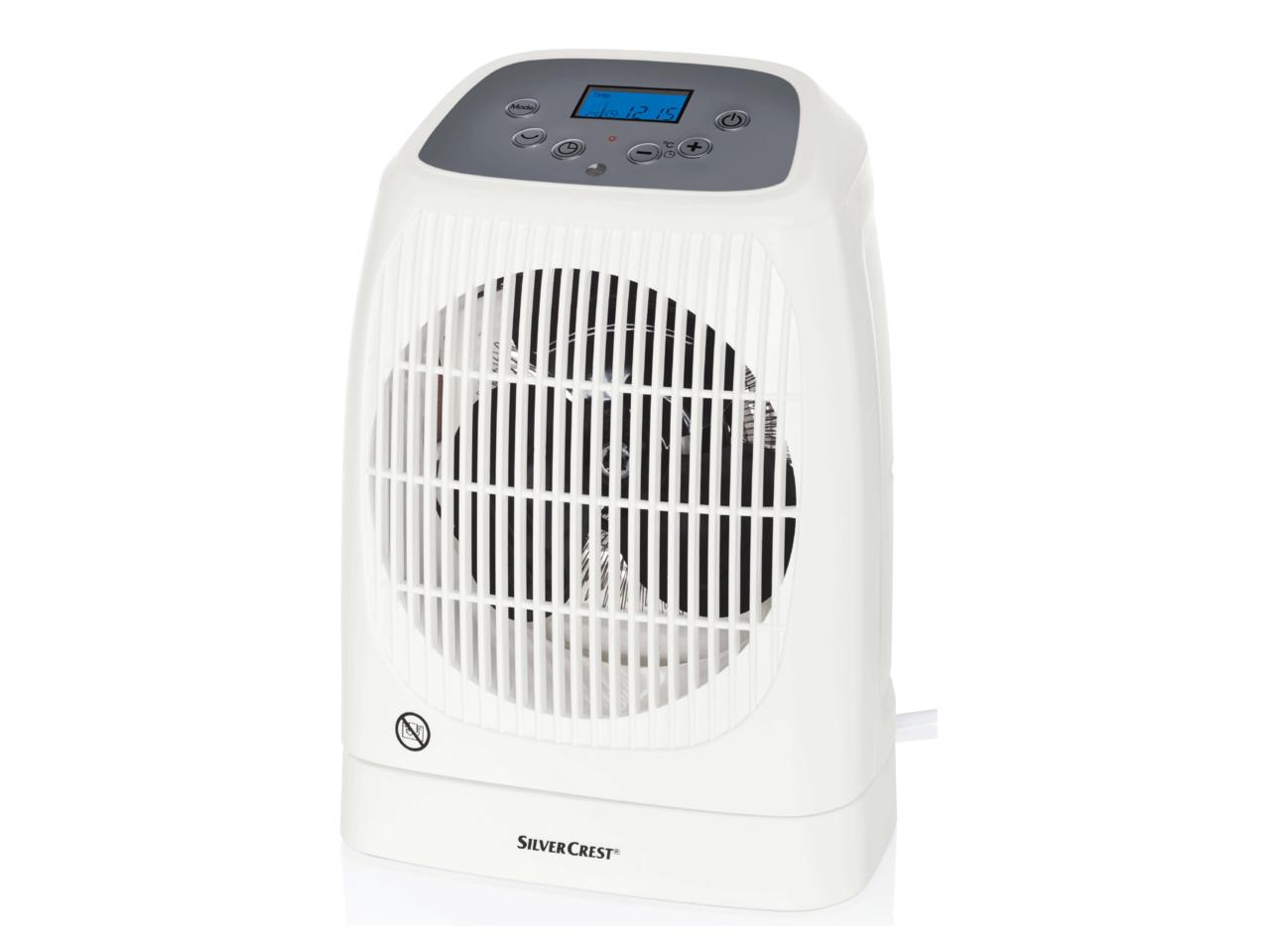 Silvercrest 2,000W Fan Heater with Remote Control
