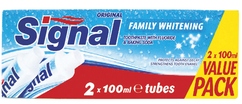 2 dentifrices "family whitening"