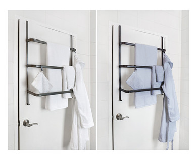 Easy Home Over-the-Door Towel Rack