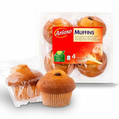 Muffins, 4 pcs