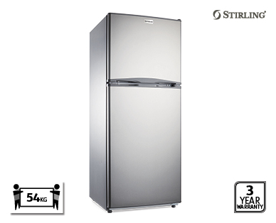 STAINLESS STEEL 215L TOP MOUNT REFRIGERATOR