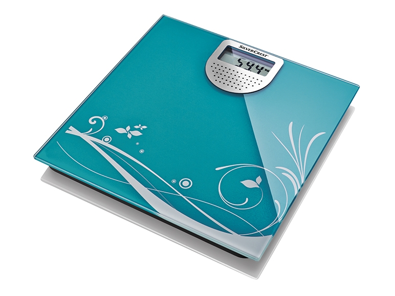 SILVERCREST PERSONAL CARE Speaking Bathroom Scale