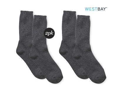 Men's Winter Crew Socks 2pk