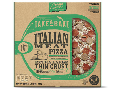 Mama Cozzi's Pizza Kitchen 16" Thin Crust Italian Meat Deli Pizza