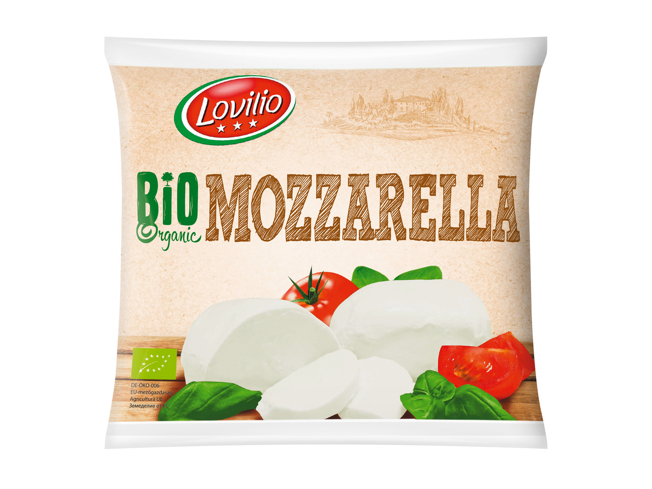 Brânză Mozzarella bio