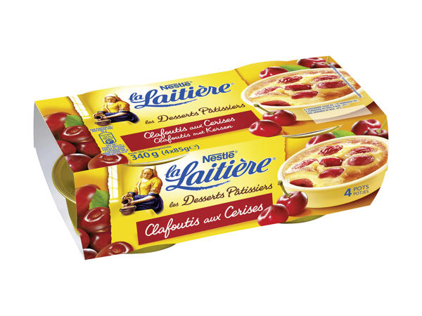 Nestlé La Laitière clafoutis aux cerises1