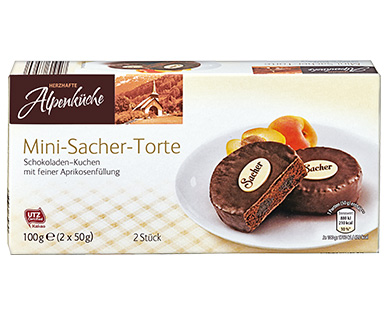HERZHAFTE Alpenküche Mini-Sacher-Torte