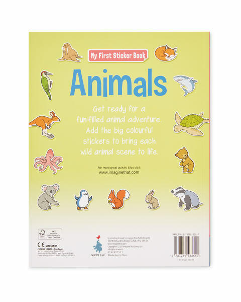 Animal My First Sticker Book