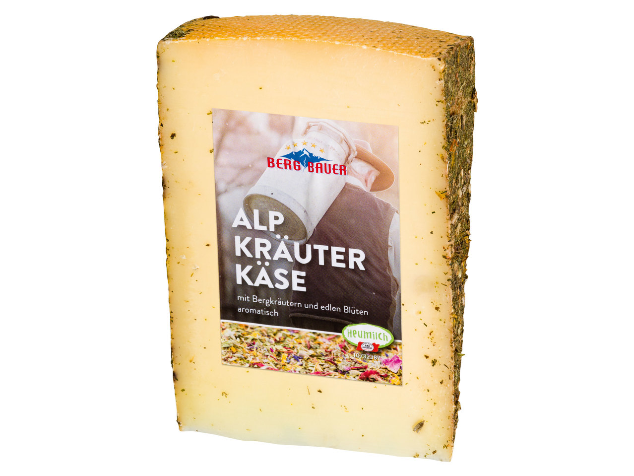 BERG BAUER Heumilch Alpkräuter-Käse