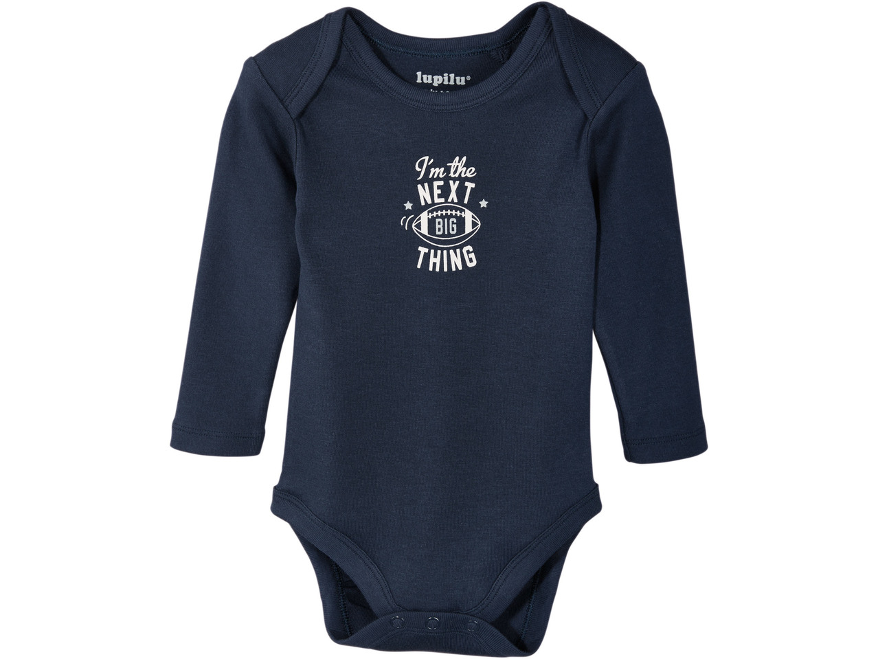 Long-Sleeved Baby Bodysuits, 2 pieces