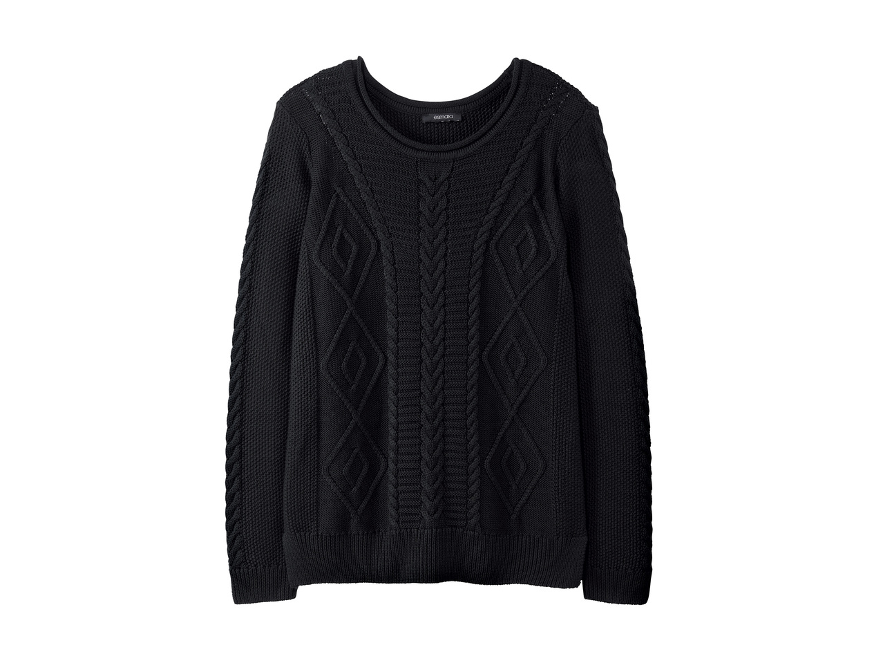 Pull à grosse maille femme
