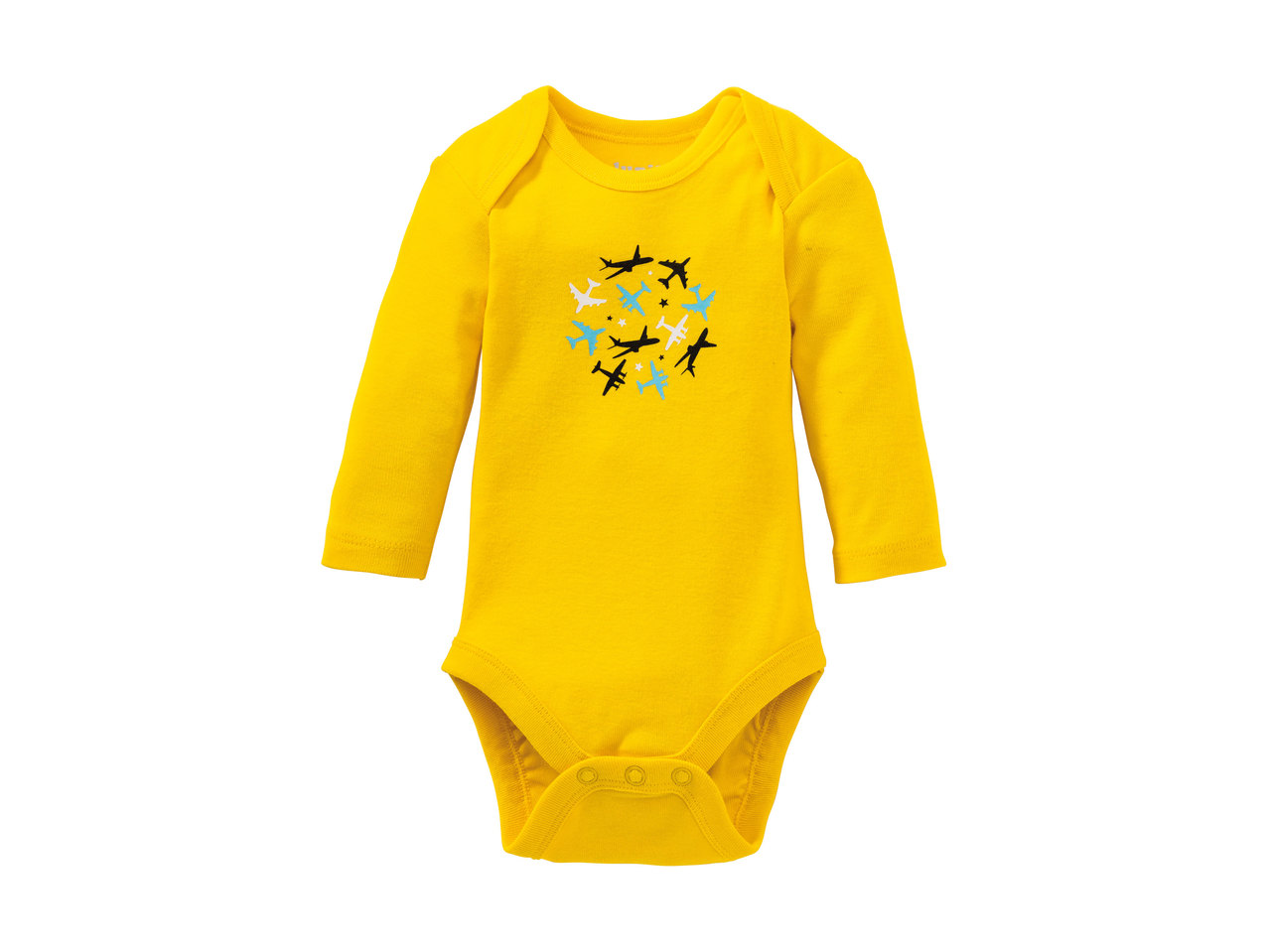 Lupilu Baby Boy Long Sleeve Bodysuits1
