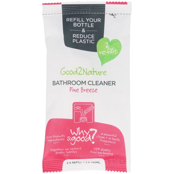 Recharge de nettoyant pour salle de bains Good2Nature