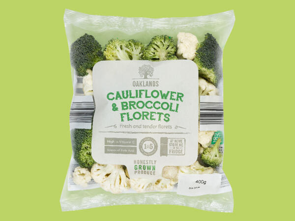 Oaklands Cauliflower & Broccoli Florets