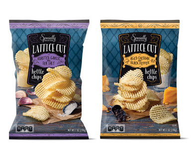 Specially Selected Lattice Cut Kettle Chips