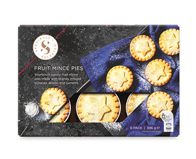 Specially Selected Fruit Mince Pies 6pk/396g