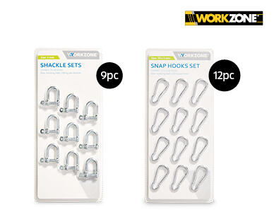 Assorted Snap Hooks and Shackle Sets