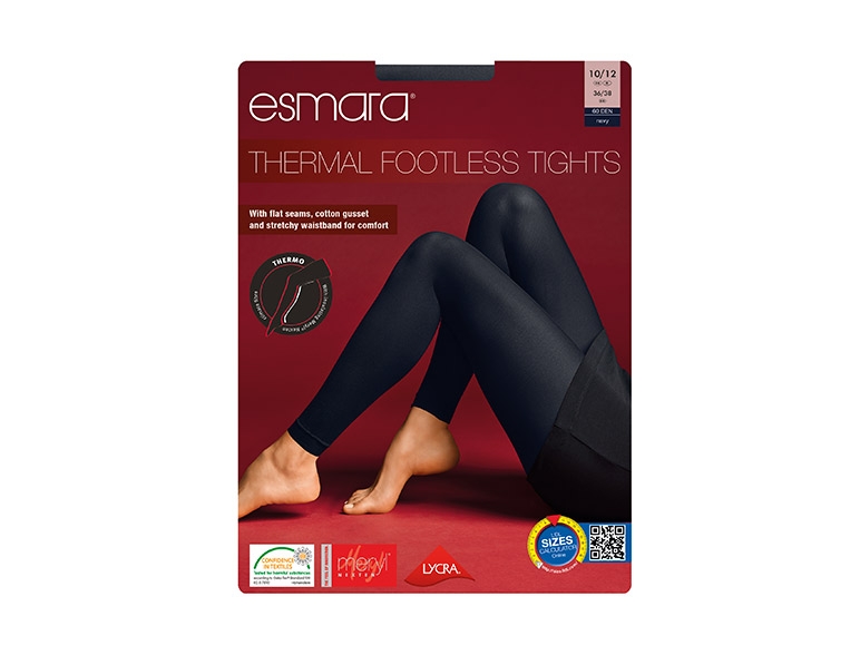 ESMARA Ladies' Thermal/ Footless Tights - Lidl — Ireland - Specials archive