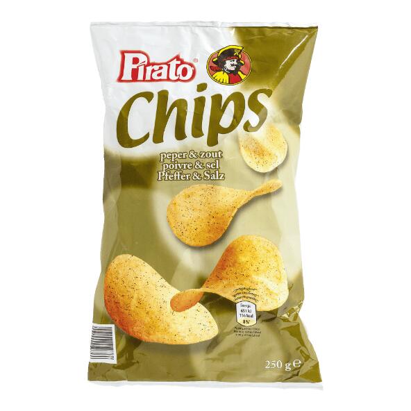 Chips poivre & sel