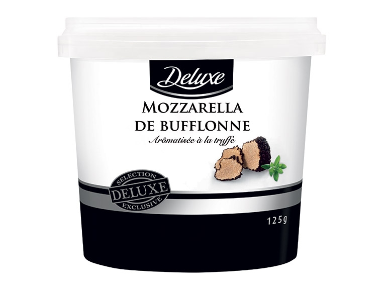 Mozzarella de bufflonne aromatisée à la truffe