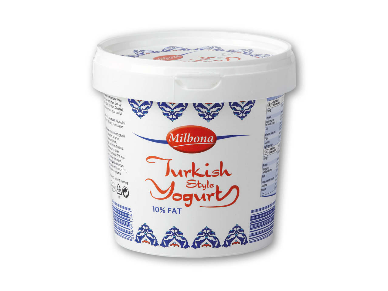 MILBONA Tyrkiskinspireret yoghurt