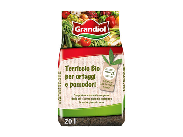 BIO Organic Compost for Vegetables and Tomatoes, 20L