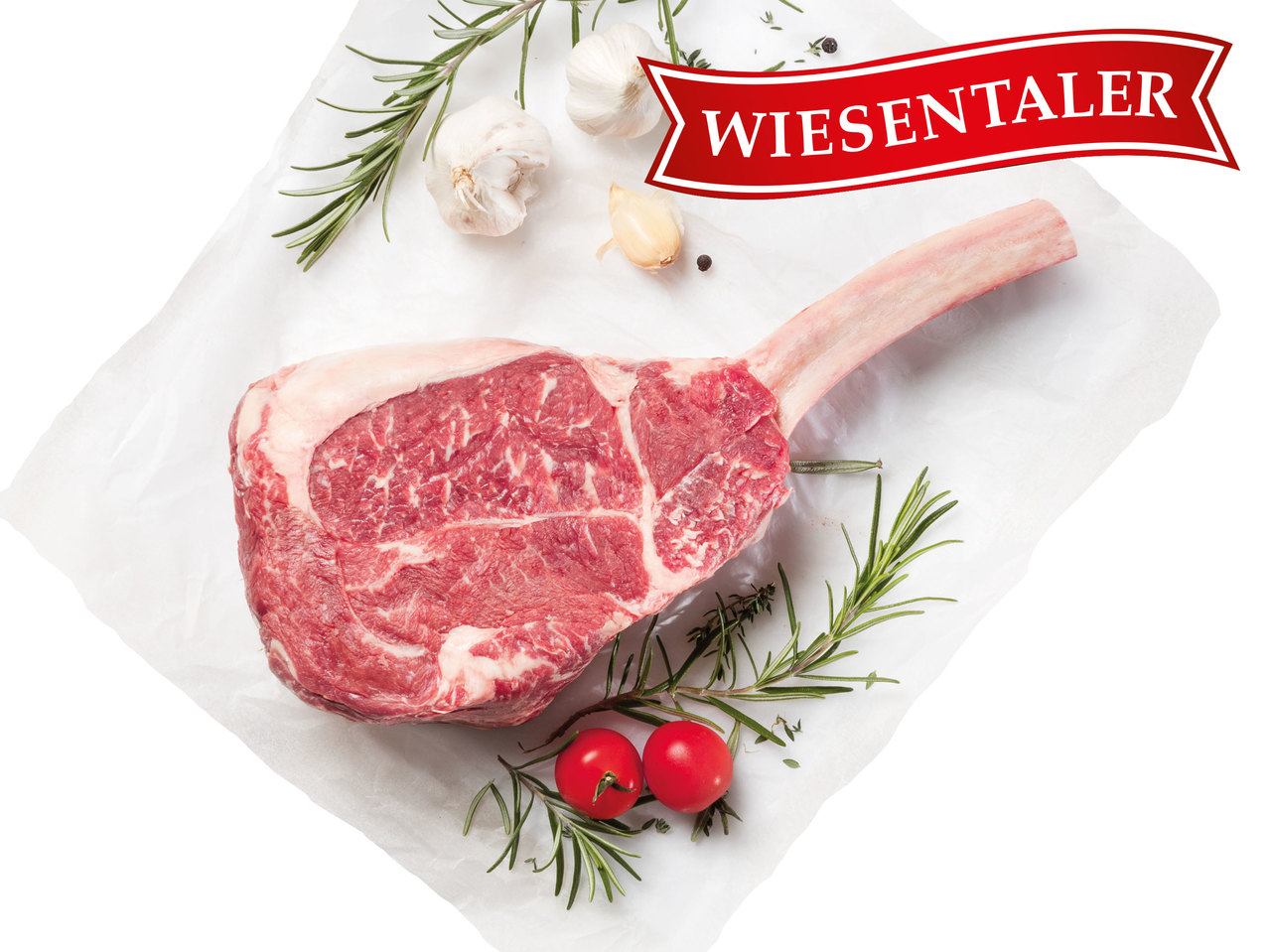 WIESENTALER Frisches österreichisches Tomahawk-Steak
