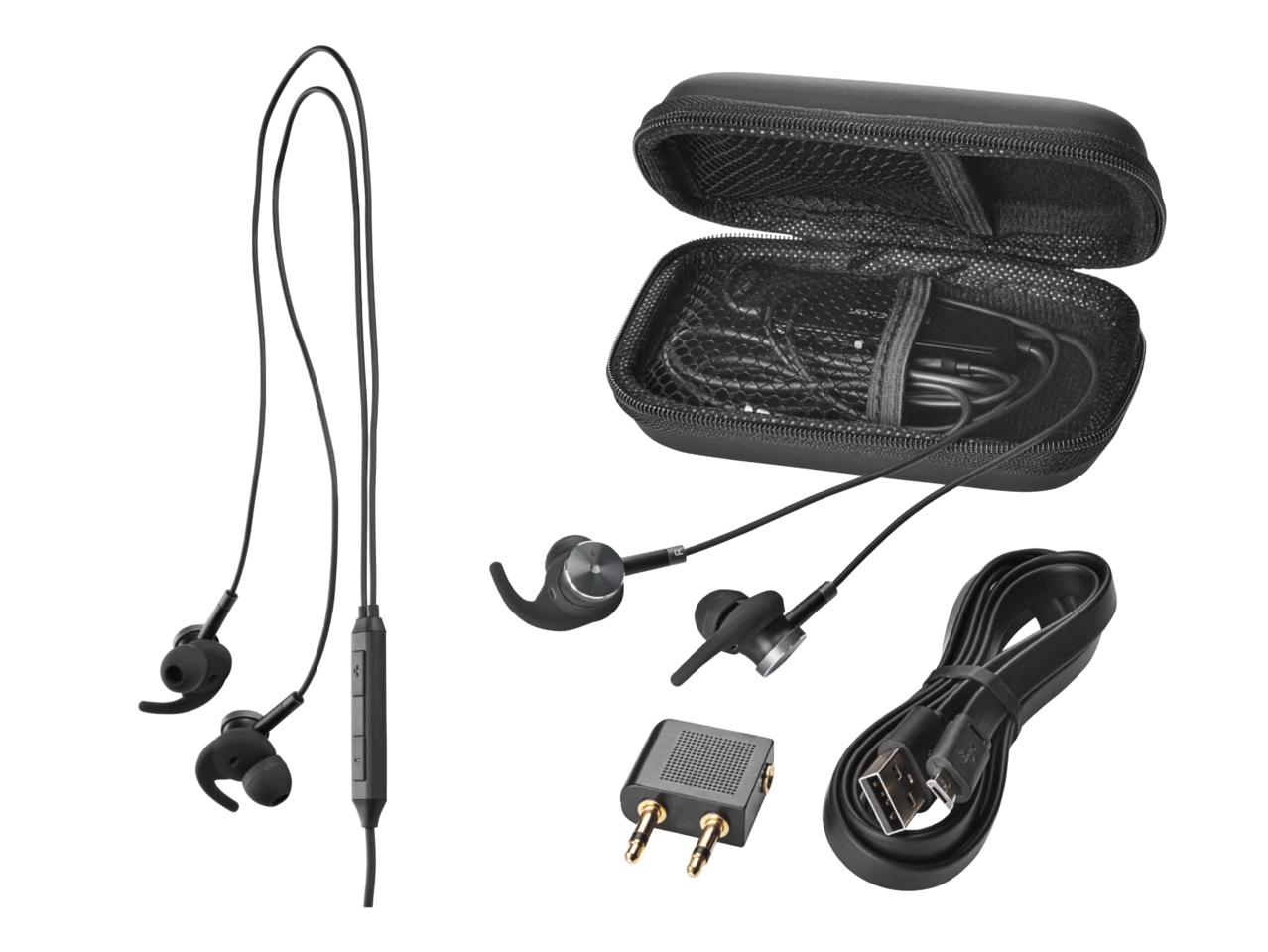 In-Ear Headphones with Active Noise Control