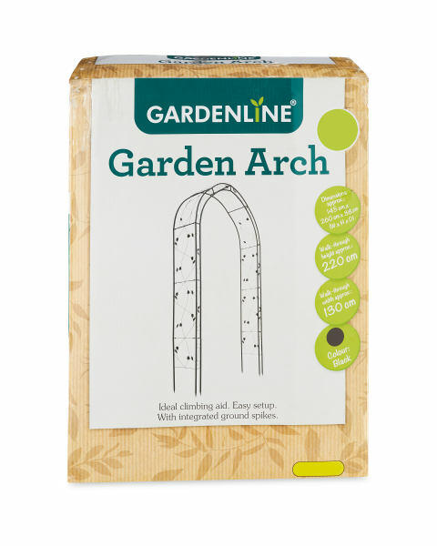 Black Decorative Garden Arch