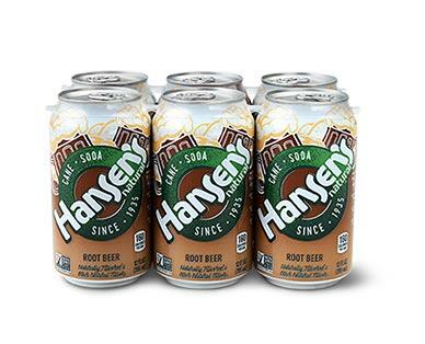 Hansen's Natural Soda 6-Pack Assorted varieties