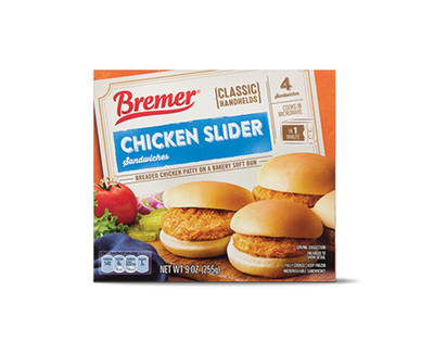 Bremer Breaded Or Buffalo Style Chicken Sliders